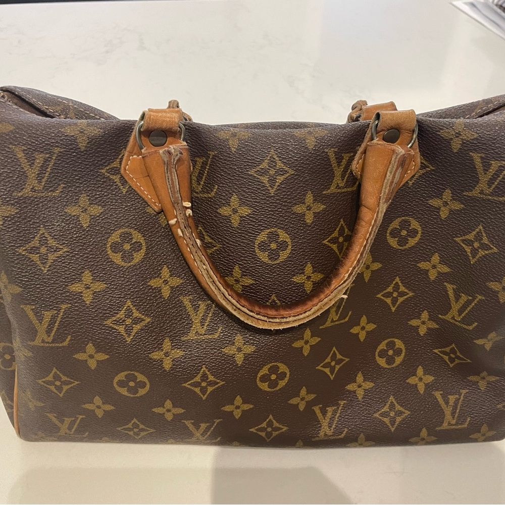 Vintage Louis Vuitton speedy bag from 1970s or early 80s